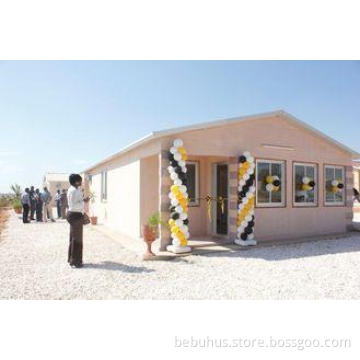 OEM Family Living Concrete Prefabricated House With Cement